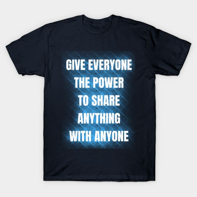 Mark Zuckerberg Motivational Quotes T-Shirt by Creativedy Stuff